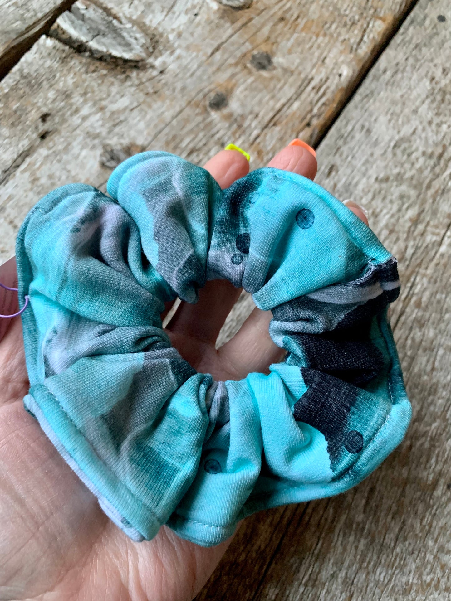 Chouchou - Abstrait Aqua et Gris