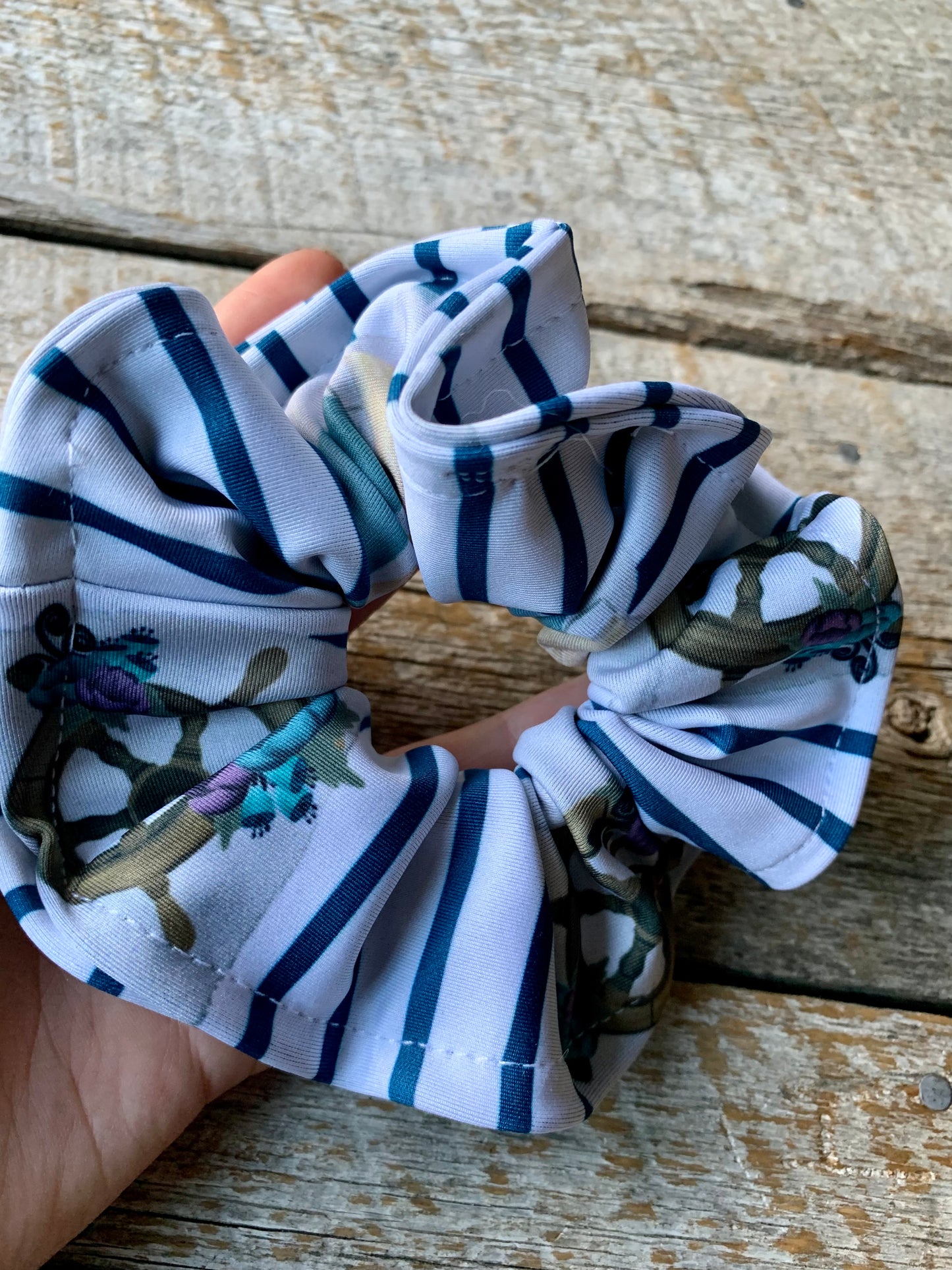 Chouchou - Marin rayures bleues