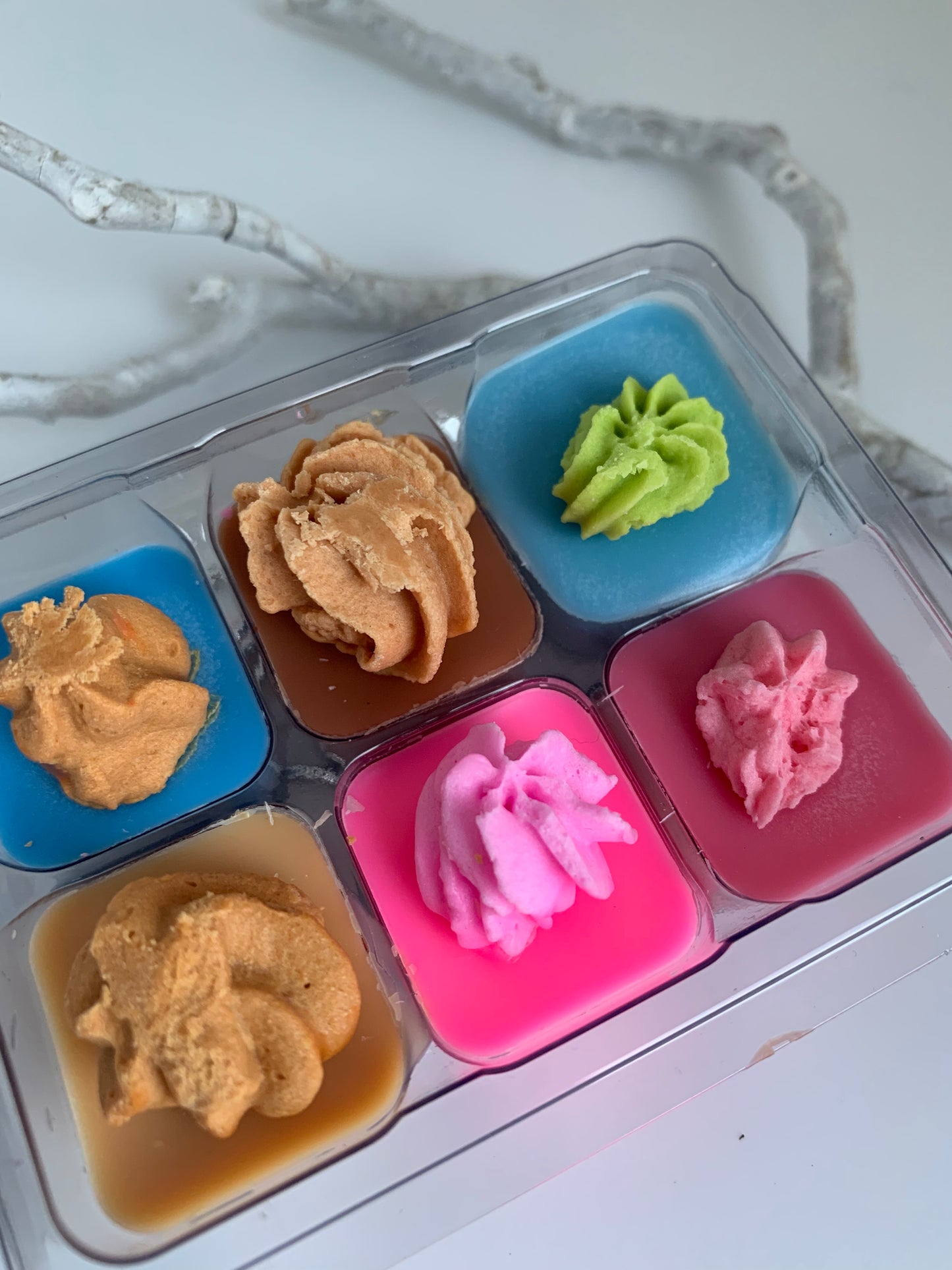 Fondants à brûleur - 100% soya - 6 cubes - Paquets MIXTES OU éditions LIMITÉES