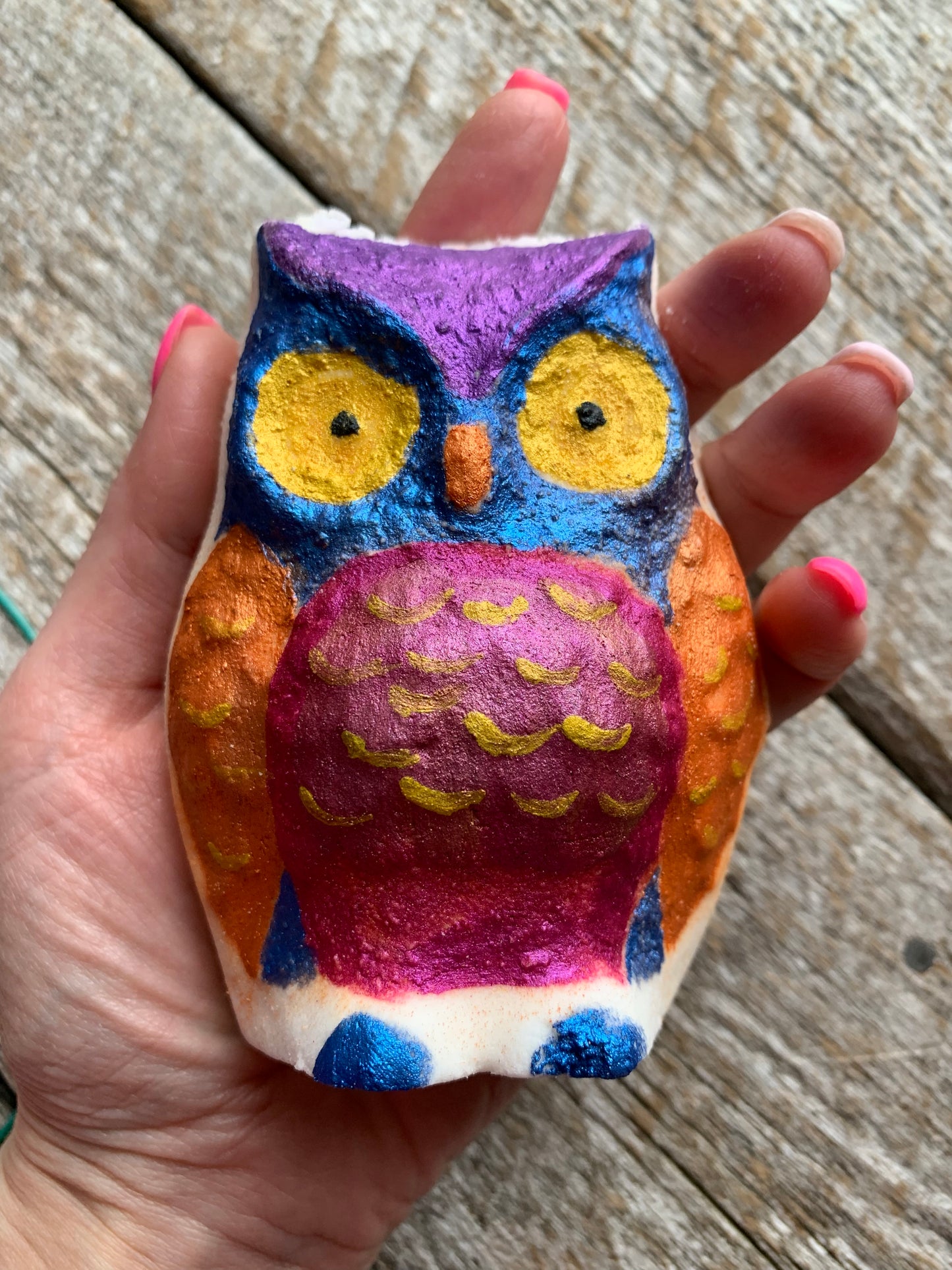 Bombe de bain Hibou