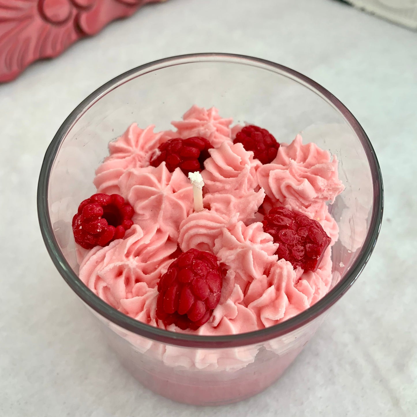 Framboise surette - Bougies de soya & cires à brûleur - Formats variés