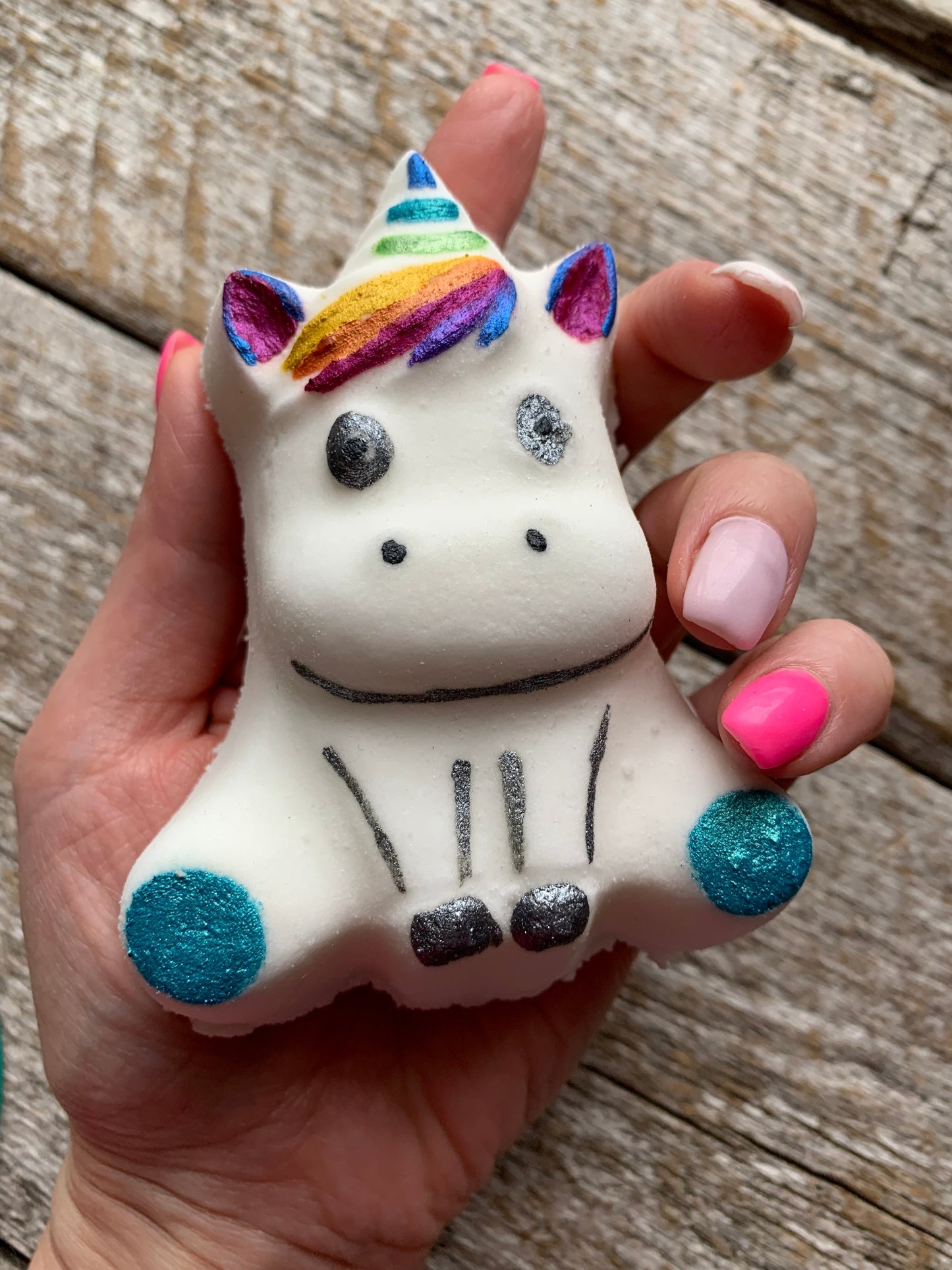 Bombe de bain licorne