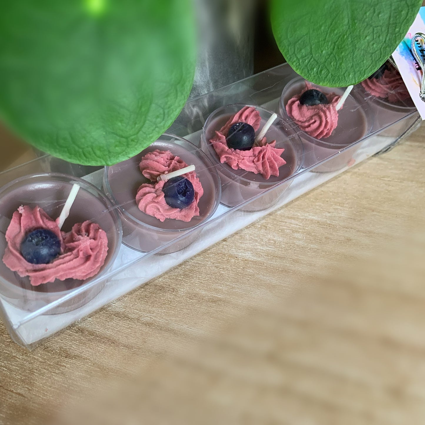 Dessert aux bleuets - Bougies de soya & cires à brûleur - Formats variés
