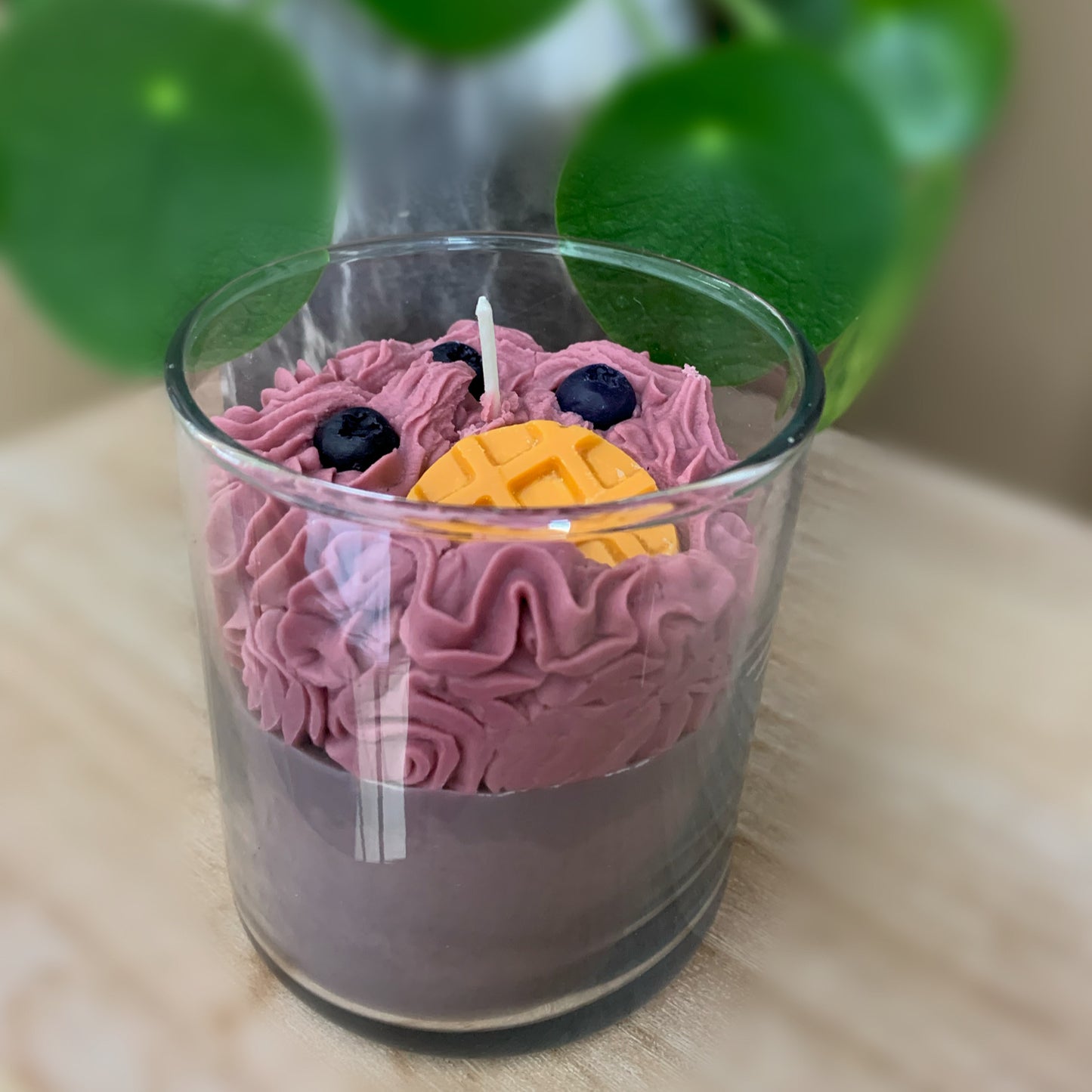 Dessert aux bleuets - Bougies de soya & cires à brûleur - Formats variés