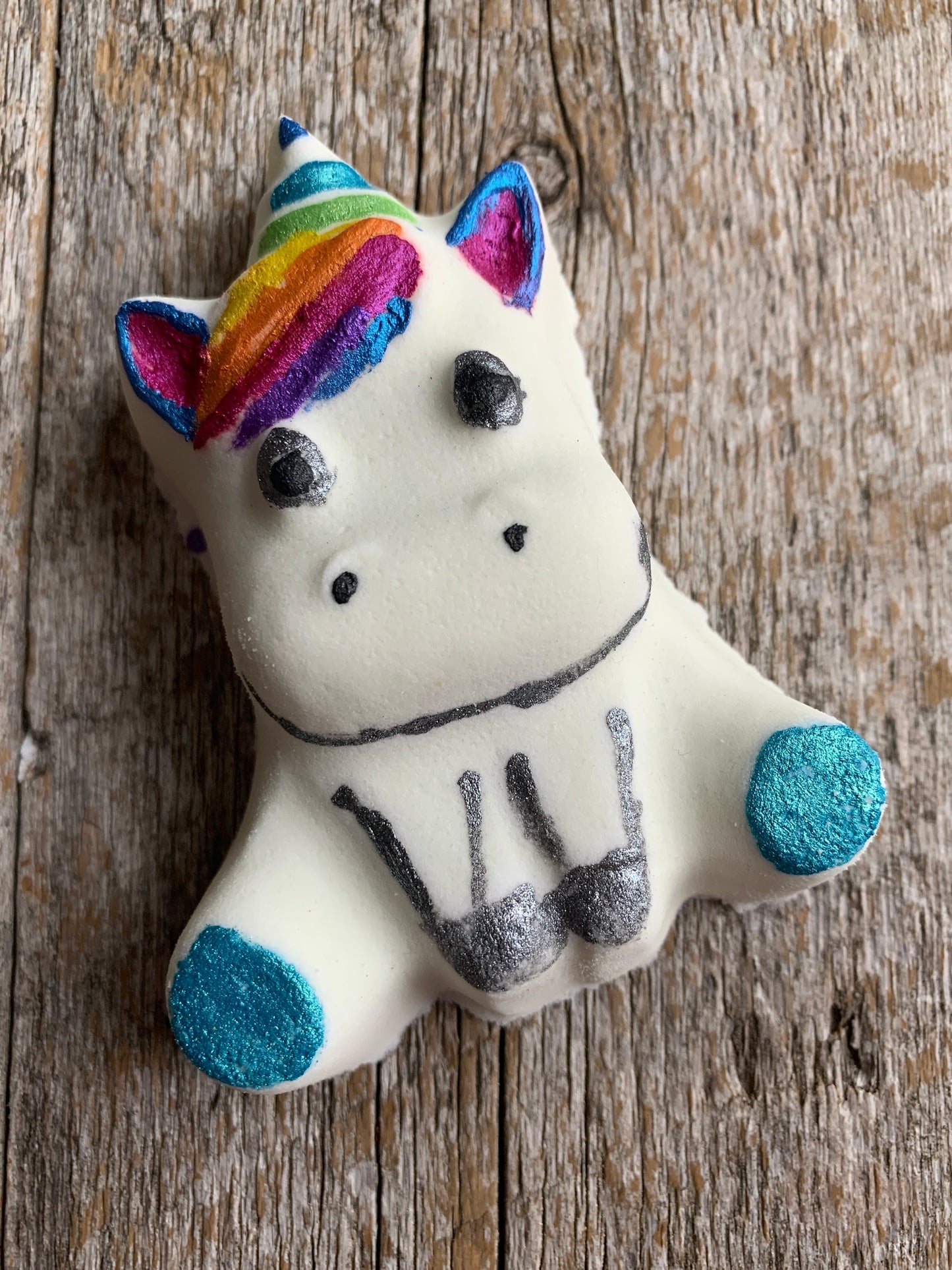 Bombe de bain licorne