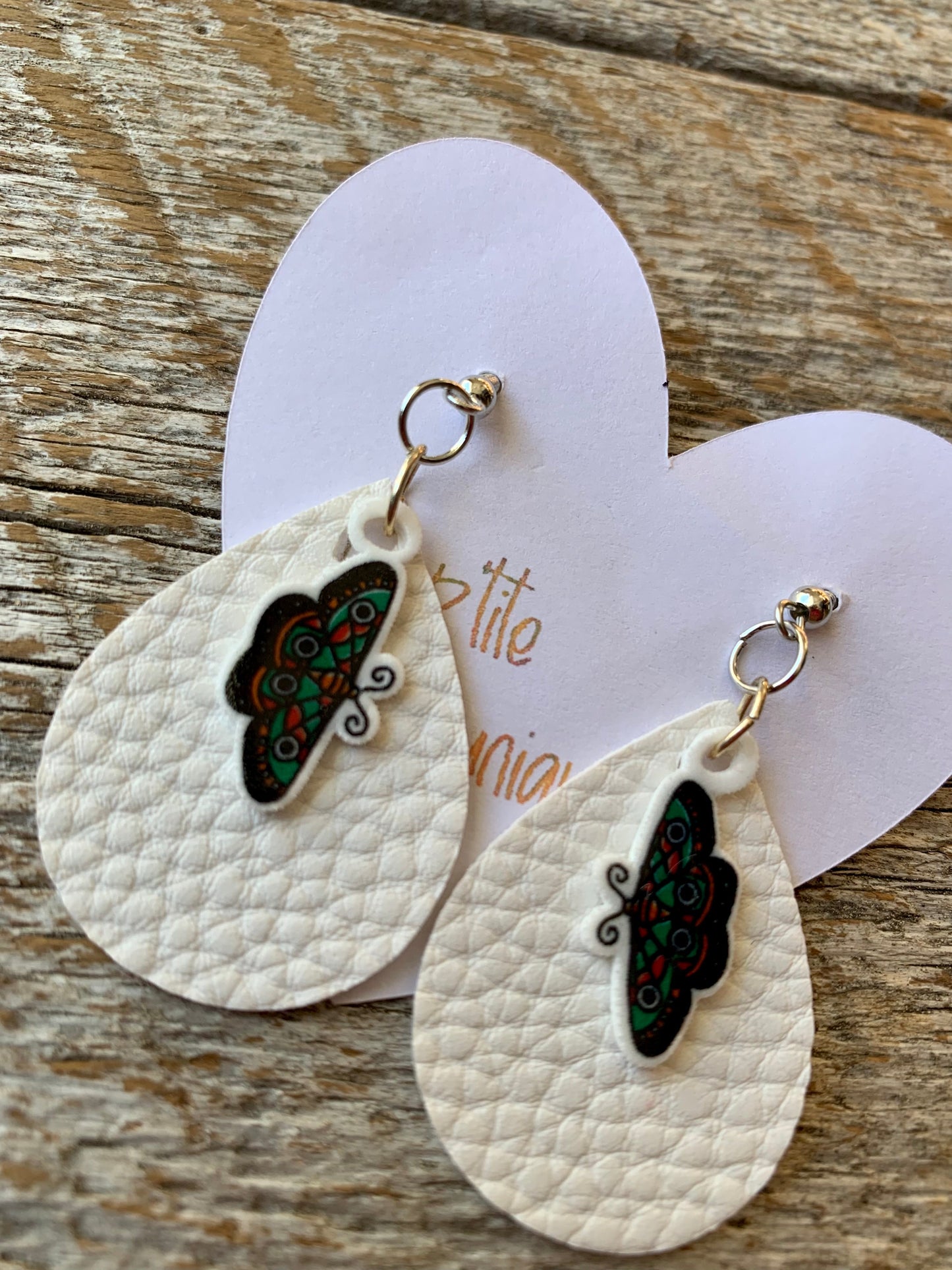 Boucles d’oreilles Cuirette & image